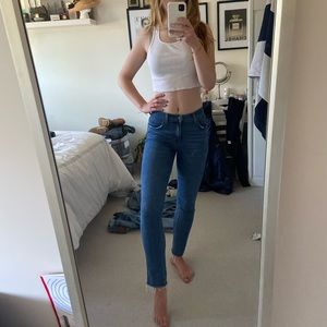 Reformation Blue Jeans